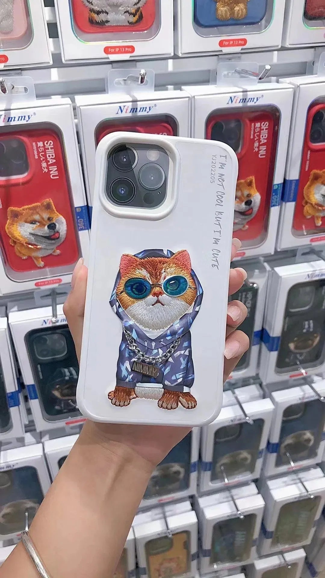 Glasses Cool Cute Animal Phone Case - Bellarte Enchanté Glasses Cool Cute Animal Phone Case
